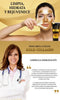 Mascarilla facial gold collagen