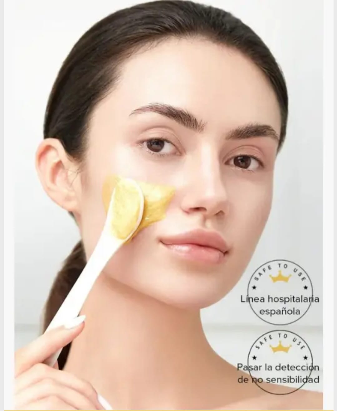 Mascarilla facial gold collagen