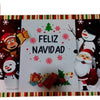 Piso antideslizante de secado rapido navideño